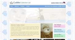 Desktop Screenshot of cuddles-collection.co.uk